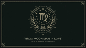 Virgo Moon Man: Why He Shows Love Through Acts of Service