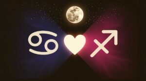 Cancer Moon × Sagittarius Moon: Compatibility in Love
