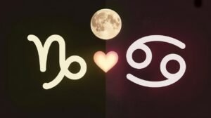 Capricorn Moon × Cancer Moon: Compatibility in Love